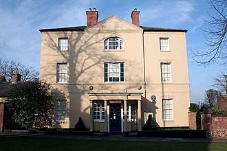Byron's house, Burgage Manor, in Southwell, Nottinghamshire