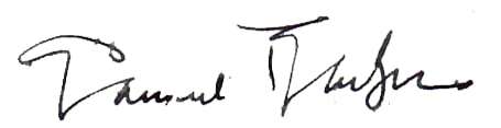 Samuel Barber Signature