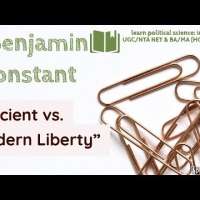 EP-V Political Theory: 1. Benjamin Constant On Liberty