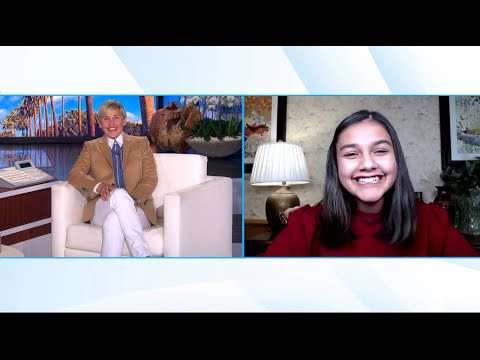 Ellen Meets Awe-Inspiring Time's Kid of the Year