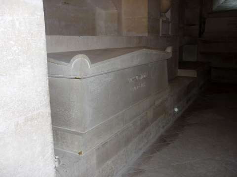 Tomb of Victor Hugo at the Panthéon