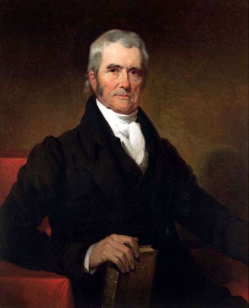 John Marshall, 4th Chief Justice of the U.S. Supreme Court and one of Adams's few dependable allies