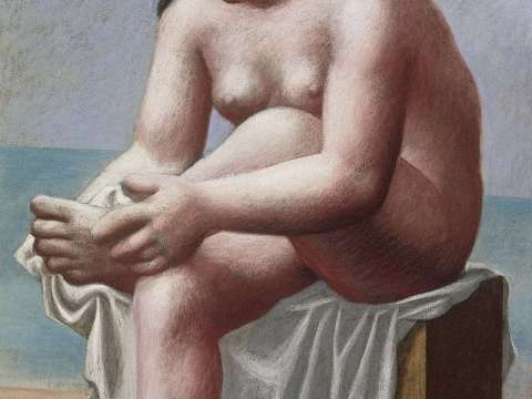 Pablo Picasso, 1921, Nu assis s'essuyant le pied