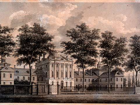 Pennsylvania Hospital by William Strickland, 1755