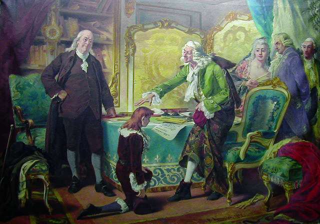 Voltaire blessing Franklin's grandson, in the name of God and Liberty, by Pedro Américo, 1889–90