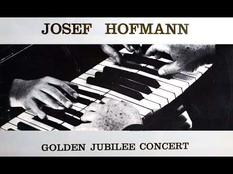 Josef Hofmann 1937 Jubilee Concert - Chopin, Rachmaninoff, Beethoven