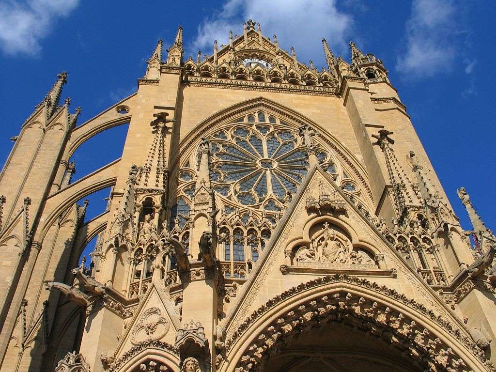 St. Etienne's Cathedral in Metz, where Bossuet was made a canon at age 13 in 1640