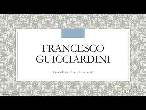 LETTERATURA ITALIANA: FRANCESCO GUICCIARDINI