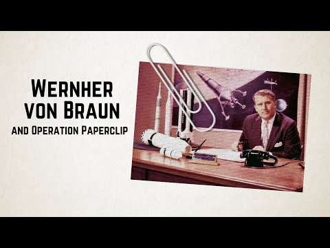 Wernher von Braun and Operation Paperclip