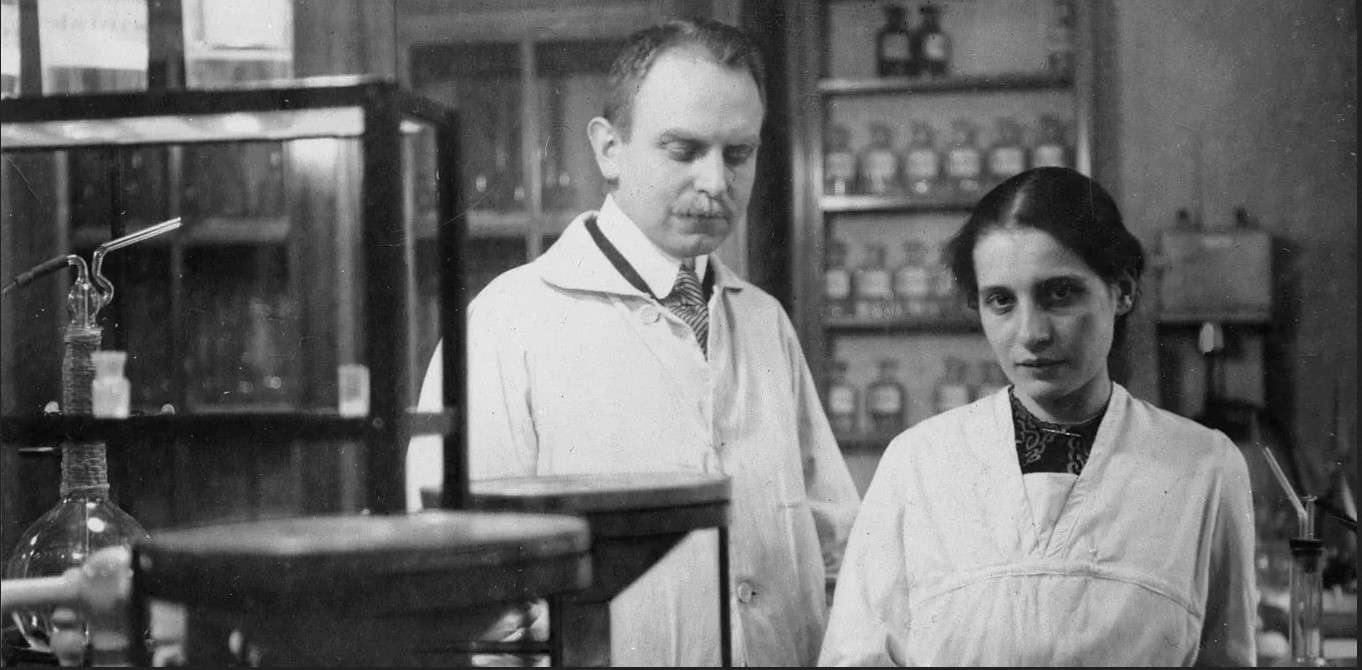 Lise Meitner and Otto Hahn in 1912