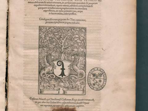 Galenou apanta (1538)