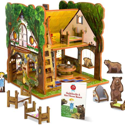 Goldilocks and The Three Bears 3D Puzzle