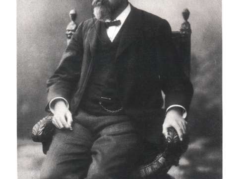 Photographic portrait of H. Poincaré by Henri Manuel