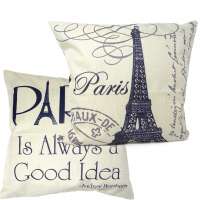  Eiffel Tower Pillow Case
