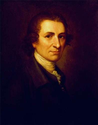 Portrait of Thomas Paine by Matthew Pratt, 1785–1795