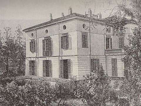 Villa Verdi at Sant'Agata, as it looked between 1859 and 1865