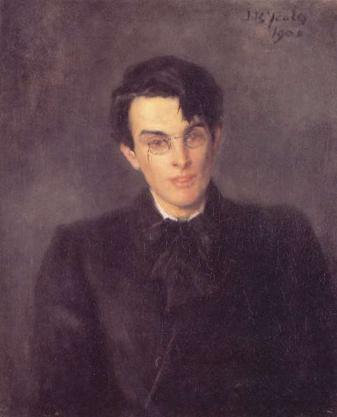 1900 portrait by Yeats's father, John Butler Yeats