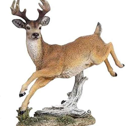 Napco Leaping Deer Figurine