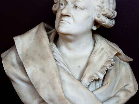 Bust of Honoré Gabriel Riqueti de Mirabeau at Palace of Versailles