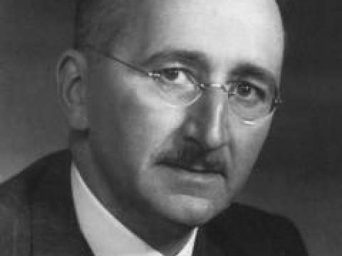 Friedrich Hayek, one of Keynes's most prominent critics