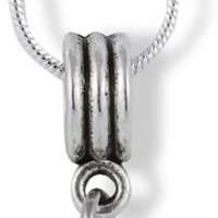 Knight Chess Piece Charm Snake Chain Necklace