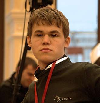 Carlsen at the World Blitz Championship 2009