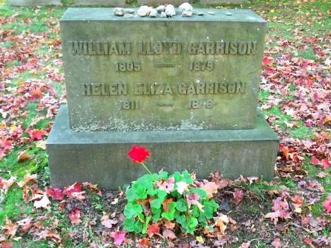 Grave of William Lloyd Garrison