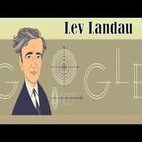 Lev Landau (Soviet physicist) Celebrates Google Doodle