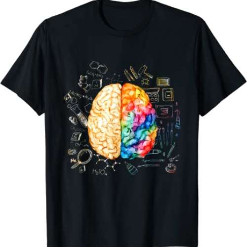Colorful Brain T-Shirt