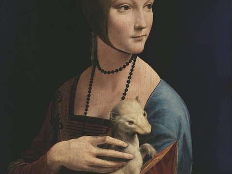 Lady with an Ermine, c. 1489–1491, Czartoryski Museum, Kraków, Poland