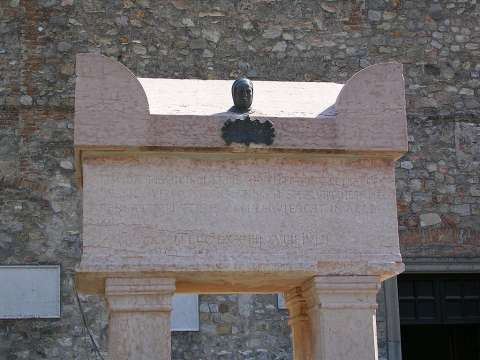 Petrarch's tomb at Arquà Petrarca