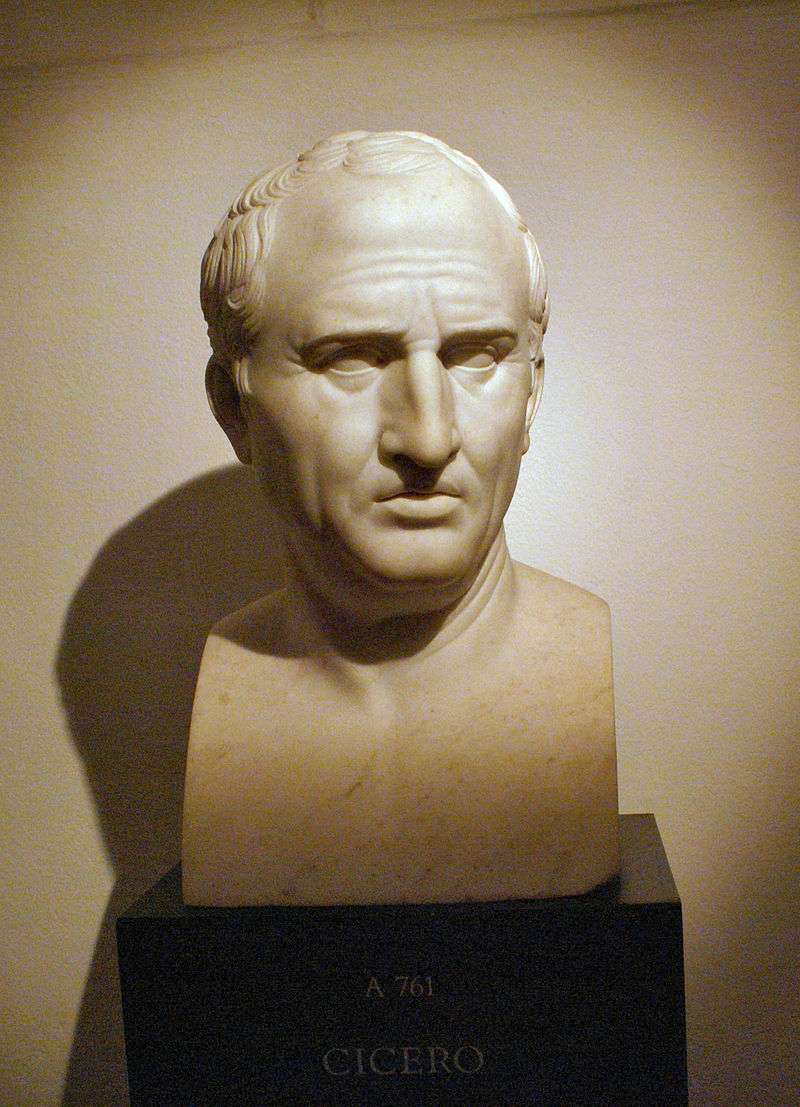 Petrarch revived the work and letters of the ancient Roman Senator Marcus Tullius Cicero