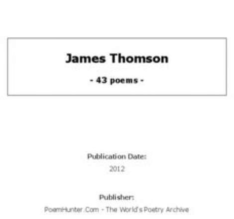 James Thomson - Poems