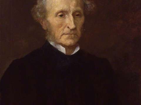 Portrait of Mill by George Frederic Watts (1873)