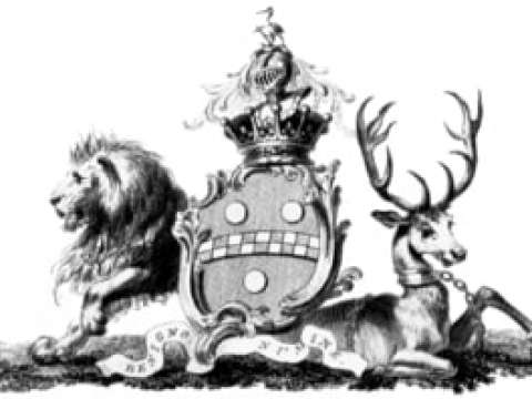 Coat of arms of William Pitt.