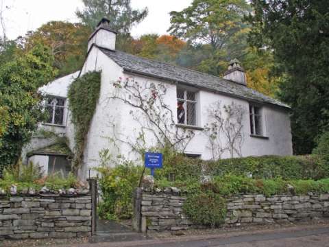 Dove Cottage (Town End, Grasmere) – home of William and Dorothy Wordsworth, 1799–1808; home of Thomas De Quincey, 1809–1820