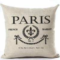 Paris French Market Pillow Case