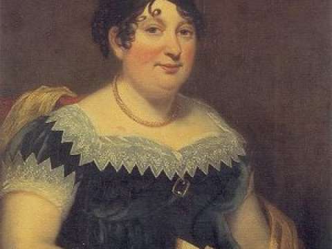 Catherine Gordon, Byron's mother, by Thomas Stewardson