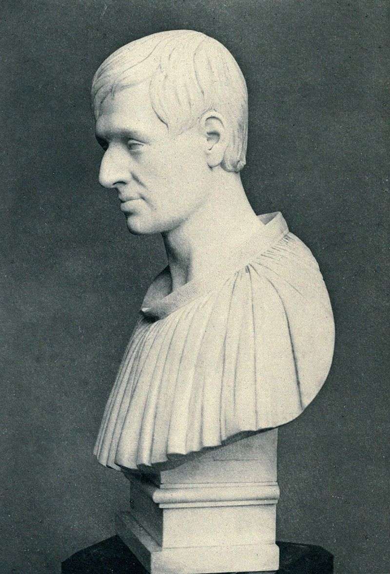 Bust of Newman, by T. Westmacott, 1841