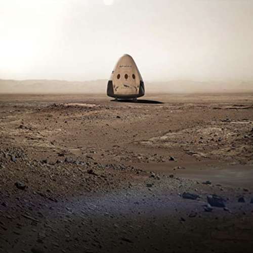Lone Star Art SpaceX Dragon to Mars