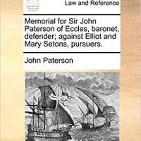 Memorial for Sir John Paterson of Eccles