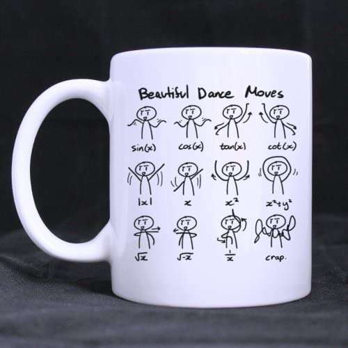 Beautiful Dancing Moves White Coffee Mug