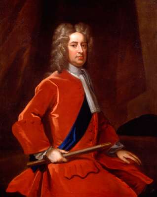 Marlborough by Enoch Seeman. This late portrait shows Marlborough during his retirement possibly 1716/17 after his stroke.