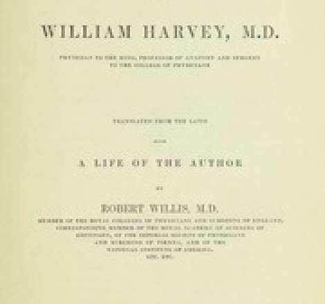 texts The works of William Harvey