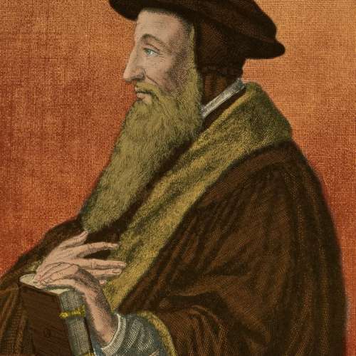 John Calvin French Theologian Poster Print