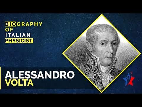 Alessandro Volta Biography in English