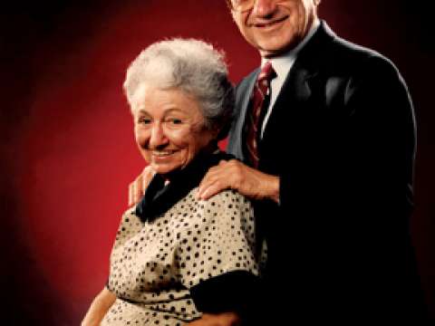 Milton Friedman with his wife Rose
