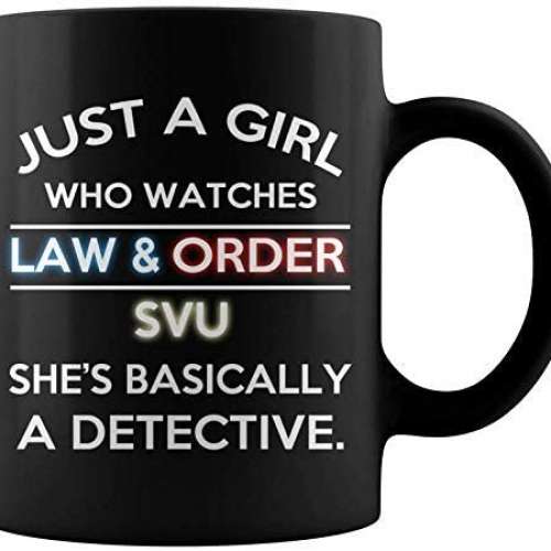 Just a Girl Who Watches Law and Order Coffee Mug