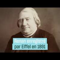 Ernest Renan enregistré par Gustave Eiffel en 1891