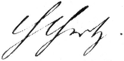 Heinrich Hertz Signature